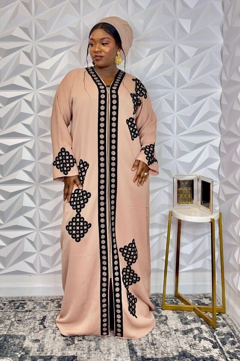 ANVI ABAYA Dresses ladarocollection M Khaki