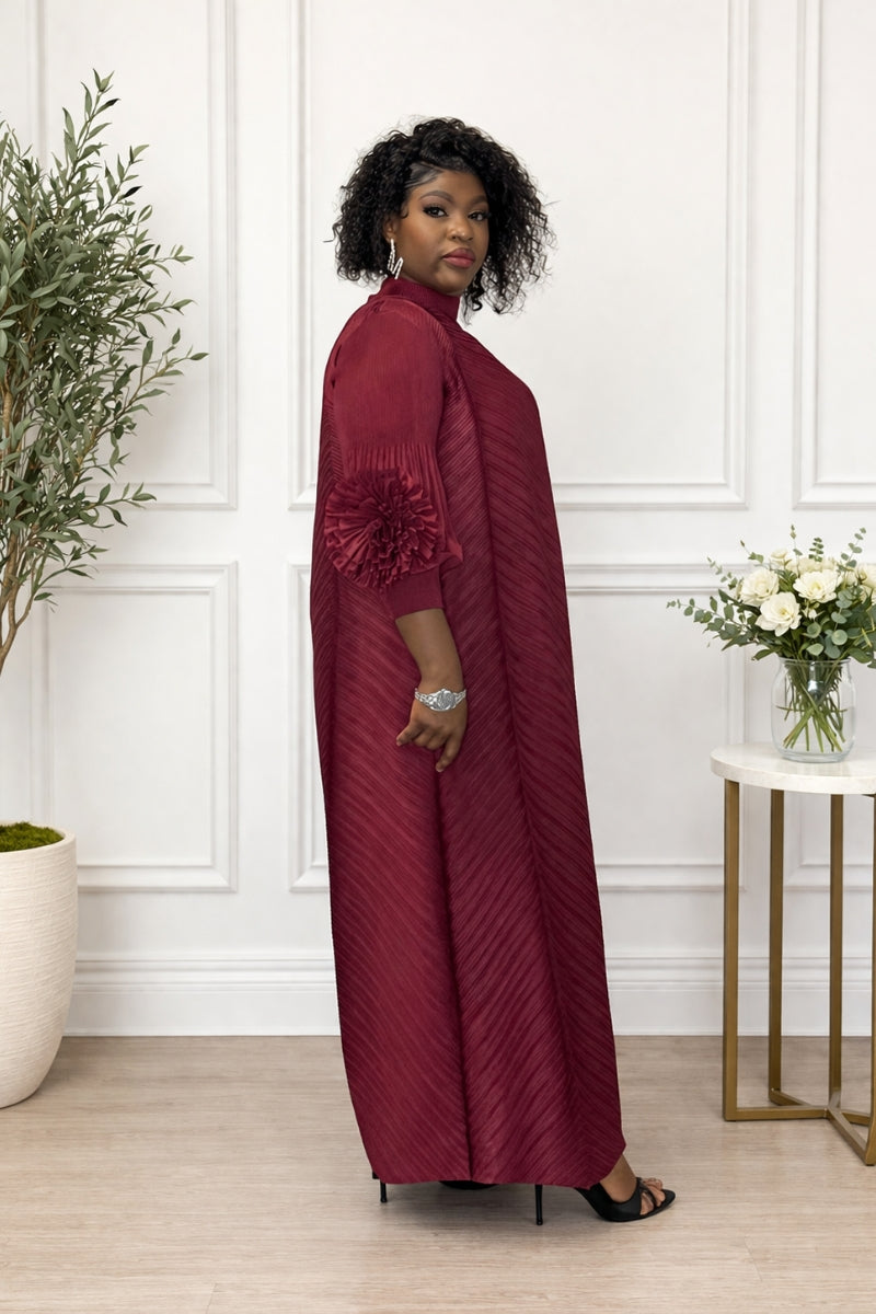 Chic Pleated Shift Dress