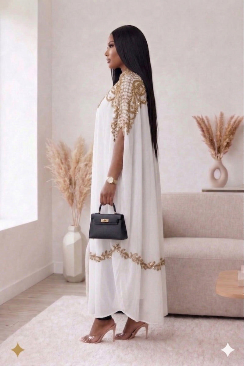 Robe perlée à la main Parvati