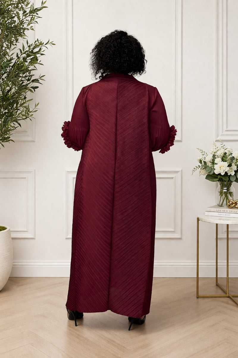 Chic Pleated Shift Dress