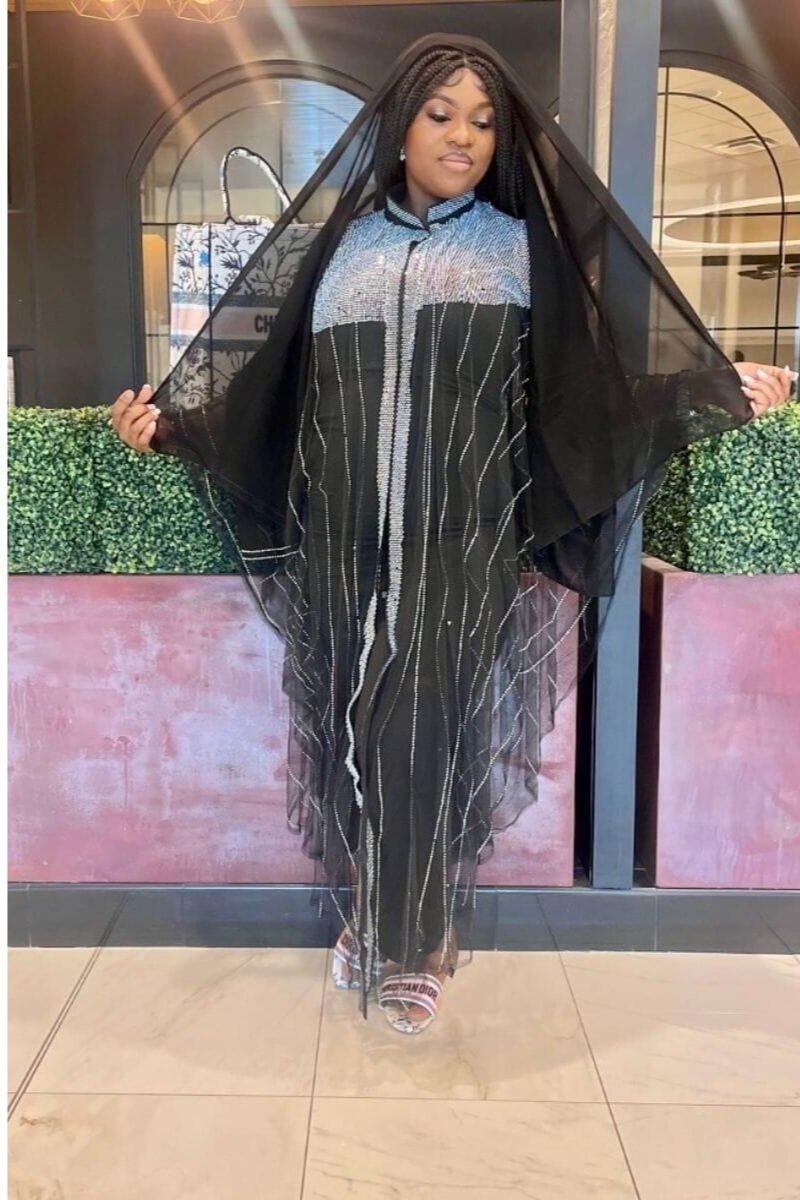 Delicate Beaded Abaya: The Epitome of Elegance