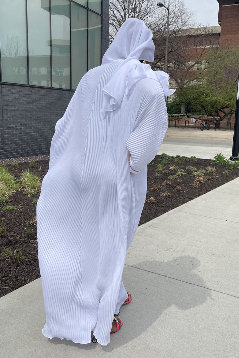 Elegant Modesty Abaya with Matching Scarf